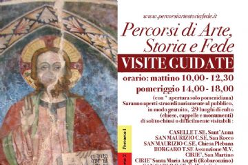 PERCORSI DI ARTE, STORIA E FEDE - 24 SETTEMBRE 2023