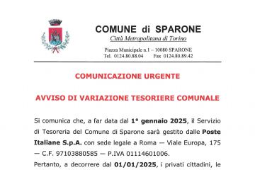 Comunicazione urgente