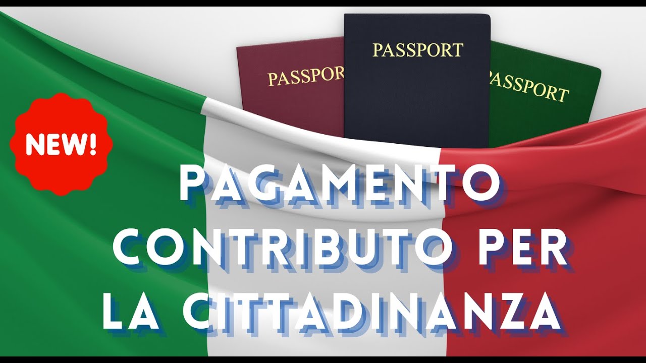 Avviso contributo per pratiche cittadinanza iure sanguinis